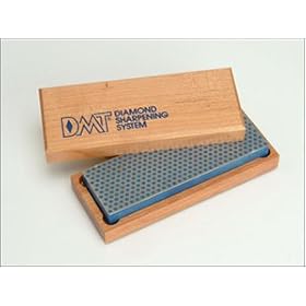 DMT W6C 6 Diamond Whetstone Sharpener,Coarse with Hardwood Box by DMT