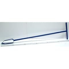 Erdbohrer Erdlochbohrer Pflanzenbohrer leicht 7 cm 70 mm 1 m lang Stahl robust