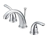 Ace Trading Fw0b4404cp-aca2 Two Handle Lavatory Faucet with Pop-up
