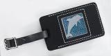 Dolphin Leather Luggage Tag