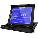 Rackmount Console 16PORT 17IN LCD with kvm 1U Dual Rail