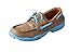 Twisted X Boys' And Neon Blue Driving Mocs - Ydm0016