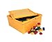 Xtra-Large LEGO Storage Bin w/ Lid - Yellow