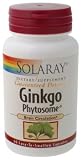 Solaray - Ginkgo Phytosome, 180mg, 60 capsules