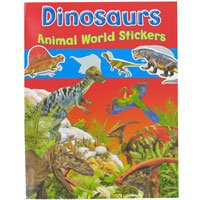 Childrens Toyshop  Toys : Brown Watson Dinosaurs Animal World Stickers