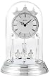 Bulova Tristan Polished Chrome Finish Anniversary Clock - Rotating Pendulum