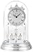 Bulova Tristan Polished Chrome Finish Anniversary Clock – Rotating Pendulum