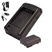 Hitech - Battery and Smart Travel Charger for Canon Optura 50