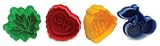 Norpro 3257 Pie Topper Cutters Cookie Stamp, Set of 4