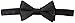 Solid banded Bowtie, Black