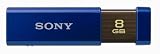 SONY ノックスライド式USBメモリー ポケットビット 8GB ハイスペック ブルー USM8GLX LA
