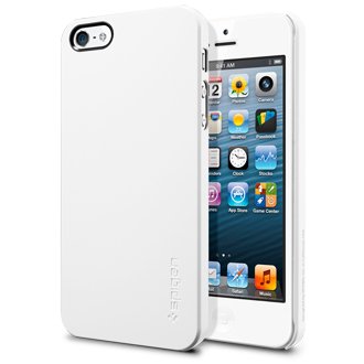【国内正規代理店品】SPIGEN SGP iPhone5ケース ウルトラ・シン エア [スムース・ホワイト] 【SGP9505】