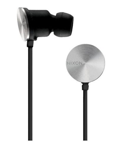 Nixon Wire 8mm Headphone Rubber Black Braided Wire, One Size