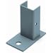Lyon DD65130 Anchoring Foot for Bulk Storage Rack, Dove Gray