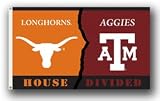 Texas Longhorns / Texas A&M Aggies Rivalry 3'x5' Flag - COLLEGE ATHLETICS Sports Merchandise