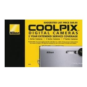 Click here to buy 2 Year Extended Warranty for Nikon Coolpix Digital Cameras.