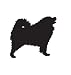 Working Dog Pet Samoyed Car Truck Vehicle Bumper Helmet Decal Sticker Wall Art Laptop Design Skin Stickers