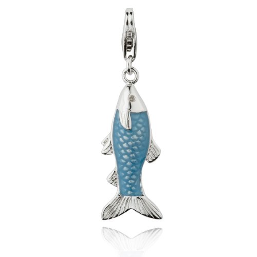 Rafaela Donata Secret Diamonds Damen-Charm \"Fisch\" Sterling Silber Diamant Ema Preisvergleich