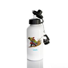 Striefchen� Trinkflasche f�r Jungen Motiv: Motorrad Name: Louis