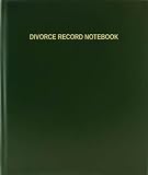 31BX0prP7eL. SL160 BookFactory® Divorces Record Book 120 Page, 8.5x11, Red Hardbound (XLog 120 7CS A L Red(Divorces Record Book))