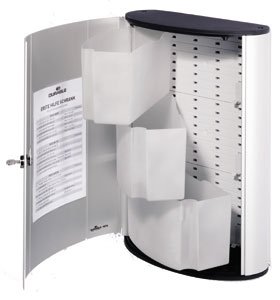 DURABLE FIRST AID BOX L, Design-Erste-Hilfe-Kasten, silber