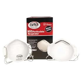 MASK SAS 8610 Particulate Respirator N95 (Box of 20) SAS SAFETY - HEALTH MASK