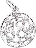 18: Number Charm by Rembrandt Charms