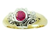 0.41 cts Genuine Ruby Ring FREE GIFT BAG!