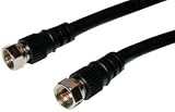PETRA SEI# 205-435BK F-to-F RG6 Screw-On Cable (50 ft)
