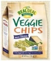 Real Deal Chip Veggie Wht Chdr 6 Oz