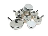 Review Revere 1042268 / Revere Copper Clad Bottom 14 piece set, Stainless Steel