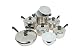 Revere Copper Clad Bottom 14 piece set, Stainless Steel