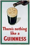 Nothing Like a Guinness (Smiling Beer) Art Poster Print - 24 X 36