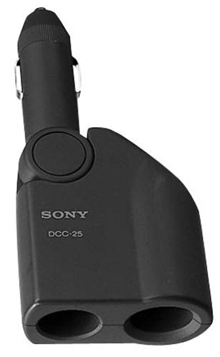 SONY カーバッテリーソケット分配器 DCC-25