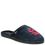 Reebok Men's St Louis Cardinals MLB Slippers,Navy/Red,Large