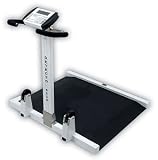 Detecto 6550 Folding Portable Wheelchair Scale, 800 lb / 360 kg Capacity x 0.2 lb / 0.1 kg Increment (Made in the USA)