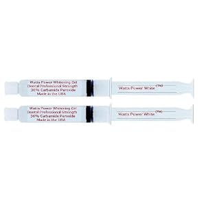 Watts Power White 36% Optimized Deep Stain Teeth Whitening Gels Watts Power White 36% Optimized Deep Stain Teeth Whitening Gels