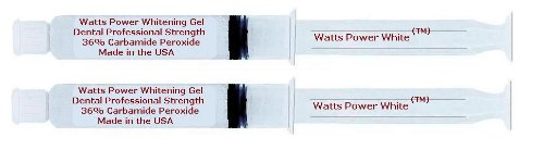 Watts Power 36% Deep Stain Gels - Safer & Same Results as 44% Teeth Whitening but Without the Sting - Gels or Pens