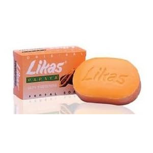 Likas Papaya Herbal Whitening Soap 135 g Bar Likas Papaya Herbal Whitening Soap 135 g Bar