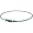 Phiten Star Sport 26 Green/White Necklace