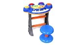 Kids Multi Function Electronic Organ Musical Drum Set with Stool Gifts Children's Toys Drum set