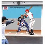 Single Garage Door Baseball Target