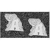 Logo Art Alabama Crimson Tide Sterling Silver Team Logo 3/8 Post Earrings