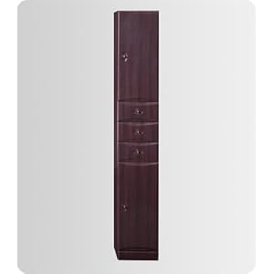 Bathroom Drawers on Fresca Bathroom Linen Cabinet W 2 Pull Out Drawers And 2 Doors