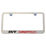 Ford F-150 SVT LIGHTNING Chrome License Plate Frame