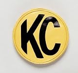 KC Hilites 5801 8" Yellow Round Soft Vinyl HID Light Cover - Pack of 2