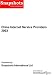Book China Internet Service Providers 2003