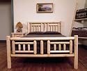 Old Adirondack - OA-370K - Quilt Bed - White Cedar - King