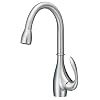 Danze D454746SS Bellefleur Single Handle Two Function Pull Down Kitchen Faucet, Stainless Steel