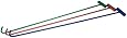 RoadPro RP5PIN Brushed Aluminum Assorted Color 5th Wheel Pin Puller